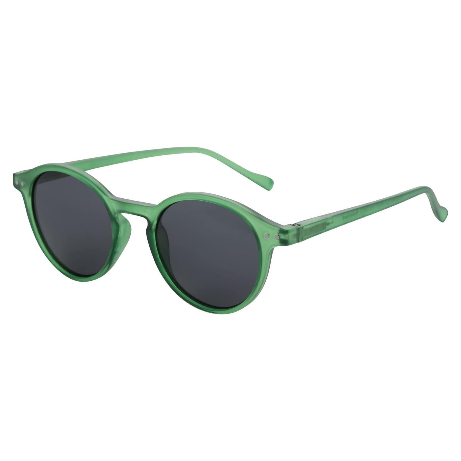 Gafas de Sol Polarizadas ZENOTTIC Retro 48mm Verde Cristal