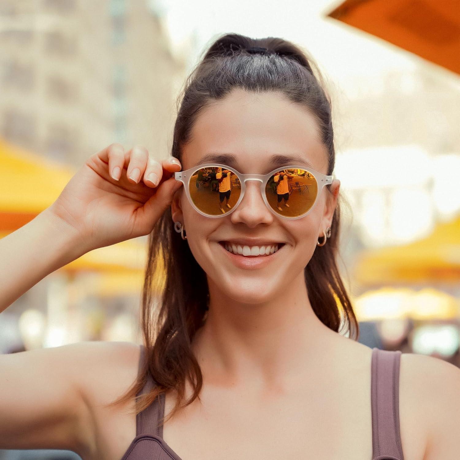 Gafas de Sol Polarizadas ZENOTTIC Retro Clásicas UV 100%