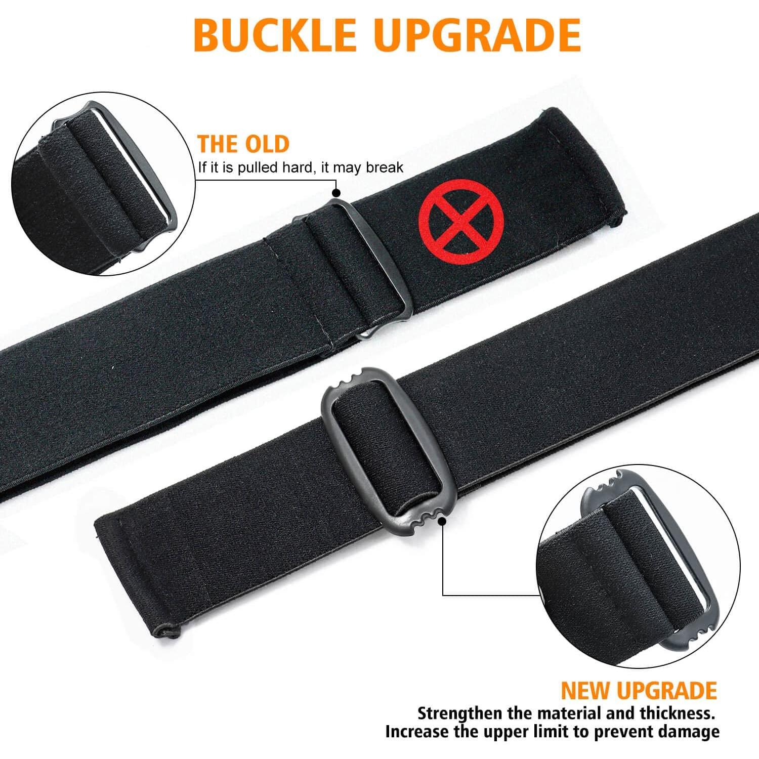 Gafas de Motocross SPOSUNE UV400 Lente Negra y Gris