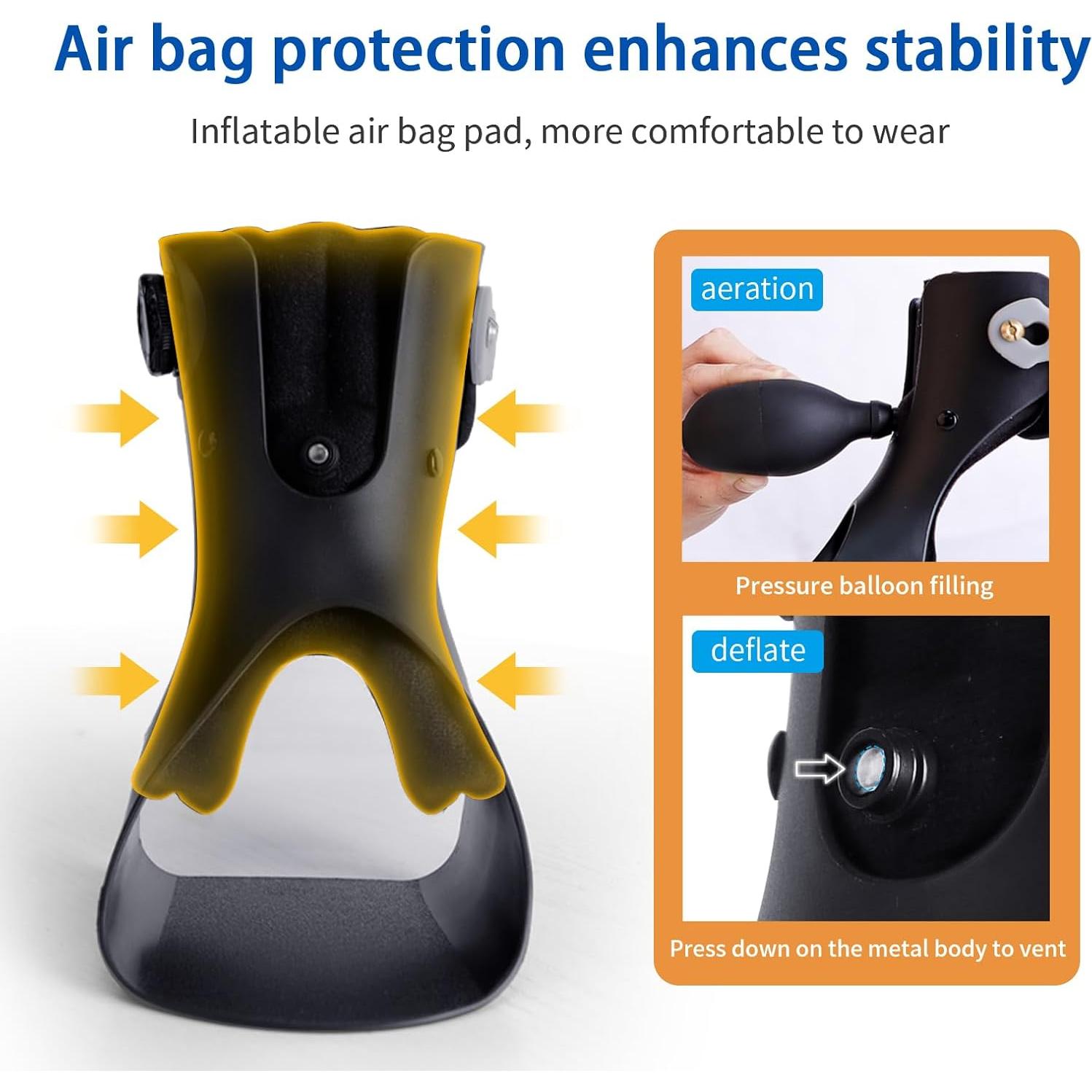 Férula para Pie Caído Laway Ajustable Inflable M