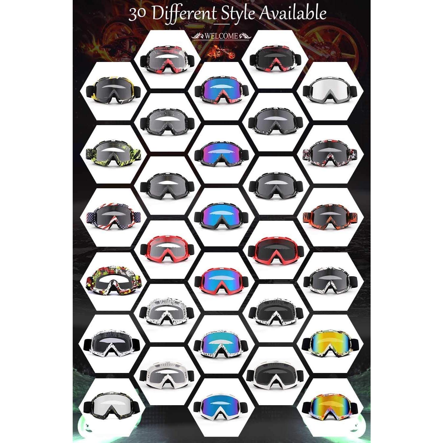 Gafas de Motocross SPOSUNE MT-003 con Protección UV