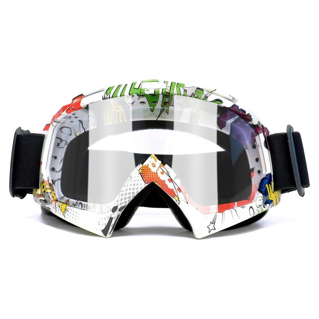 Gafas de Motocross SPOSUNE MT-003 Lente Boom&Clear UV400