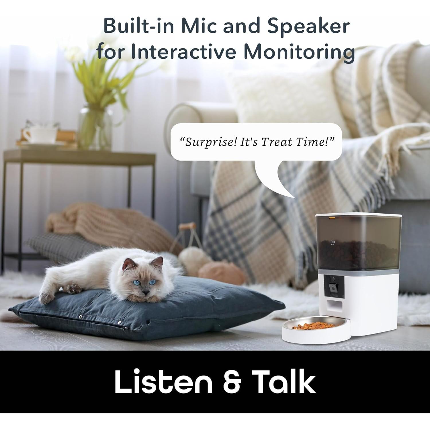 Comedero Inteligente Geeni 6L con Cámara 1080p y WiFi