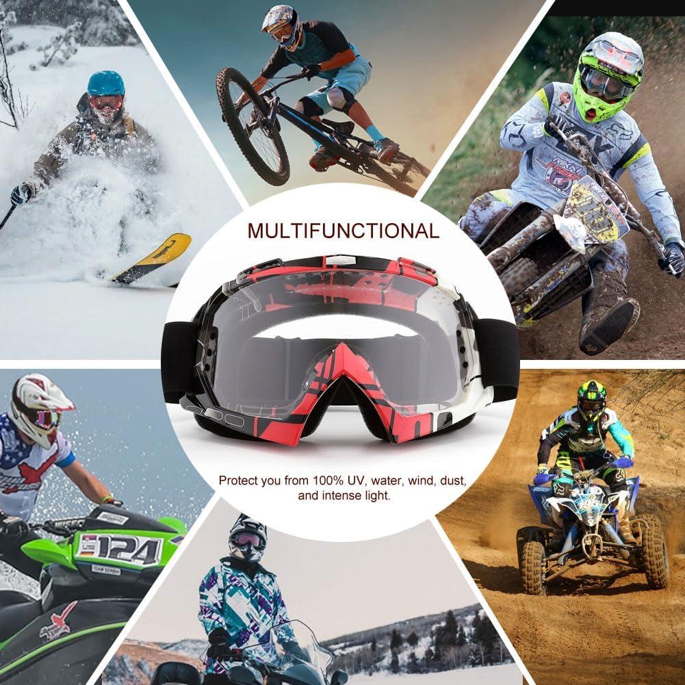 Gafas de motocross SPOSUNE ATV UV400 para hombres y mujeres