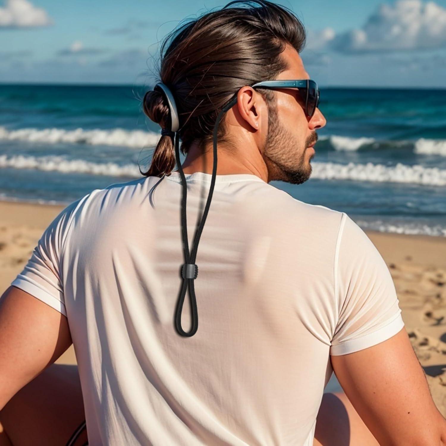 Correa para Gafas Nylon Ajustable Unisex 32 cm - 6 Piezas