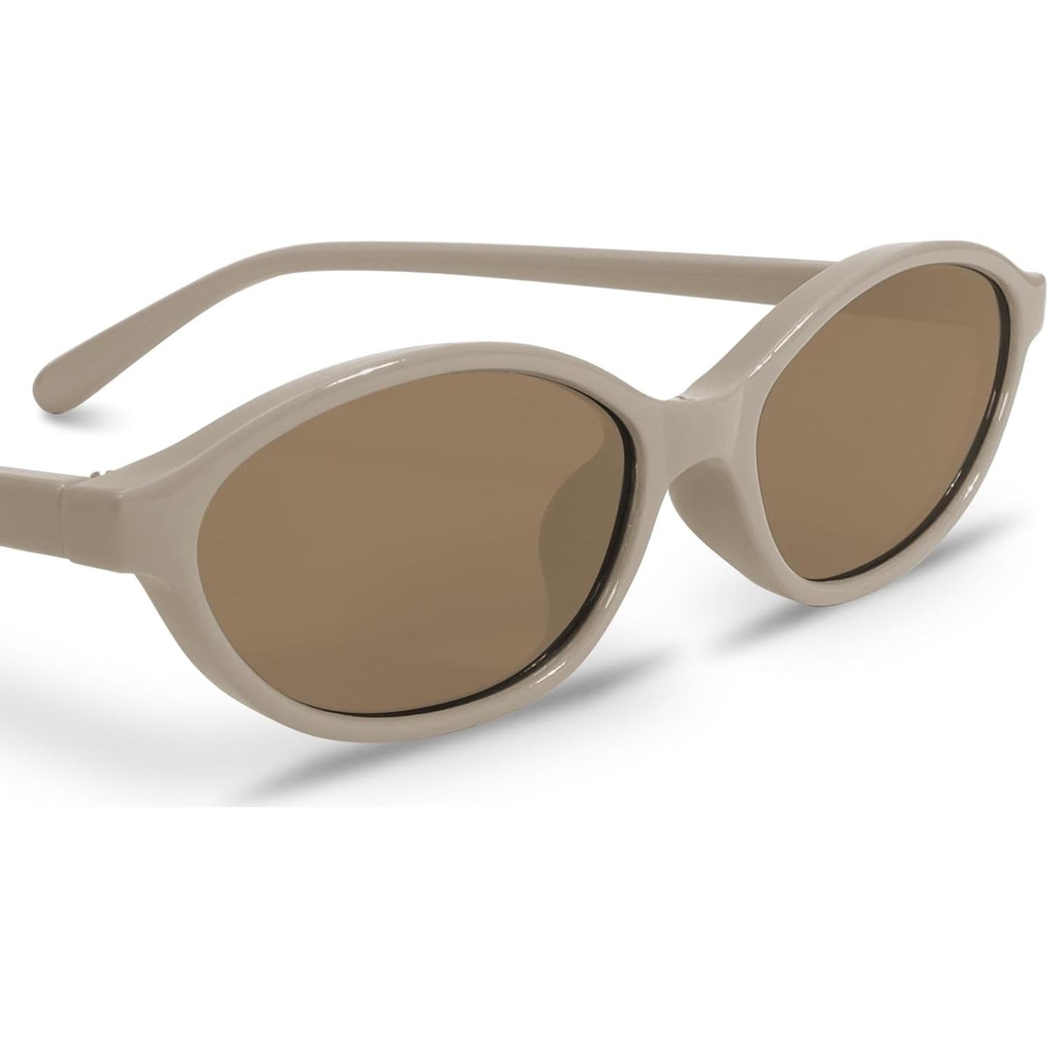 Gafas de sol ovaladas GUVIVI retro UV protección para mujeres