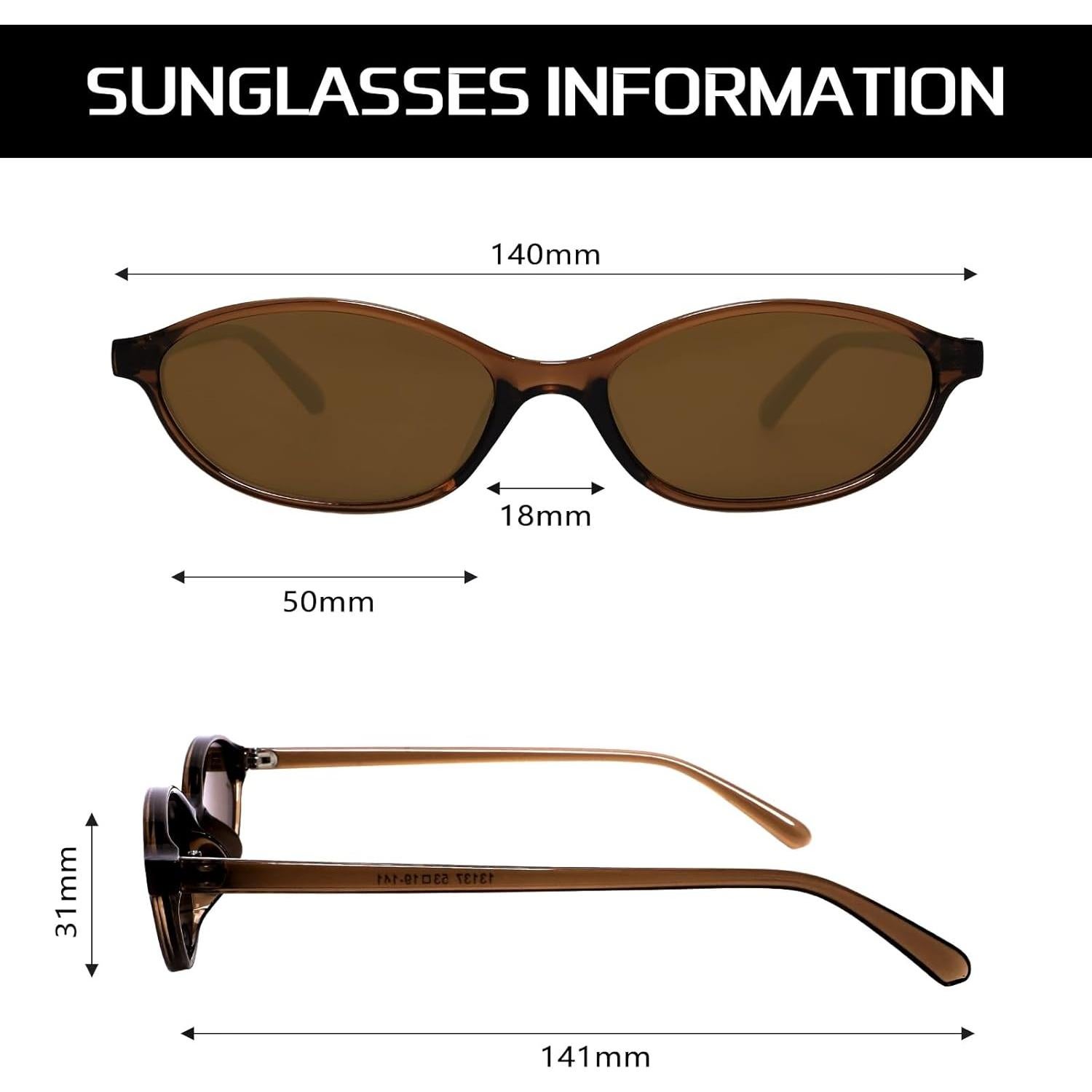 Gafas de sol ovaladas GUVIVI GV13137 protección UV