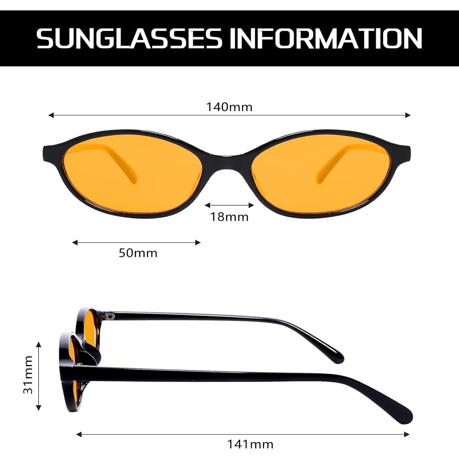Gafas de sol ovaladas GUVIVI modelo GV13137 protección UV