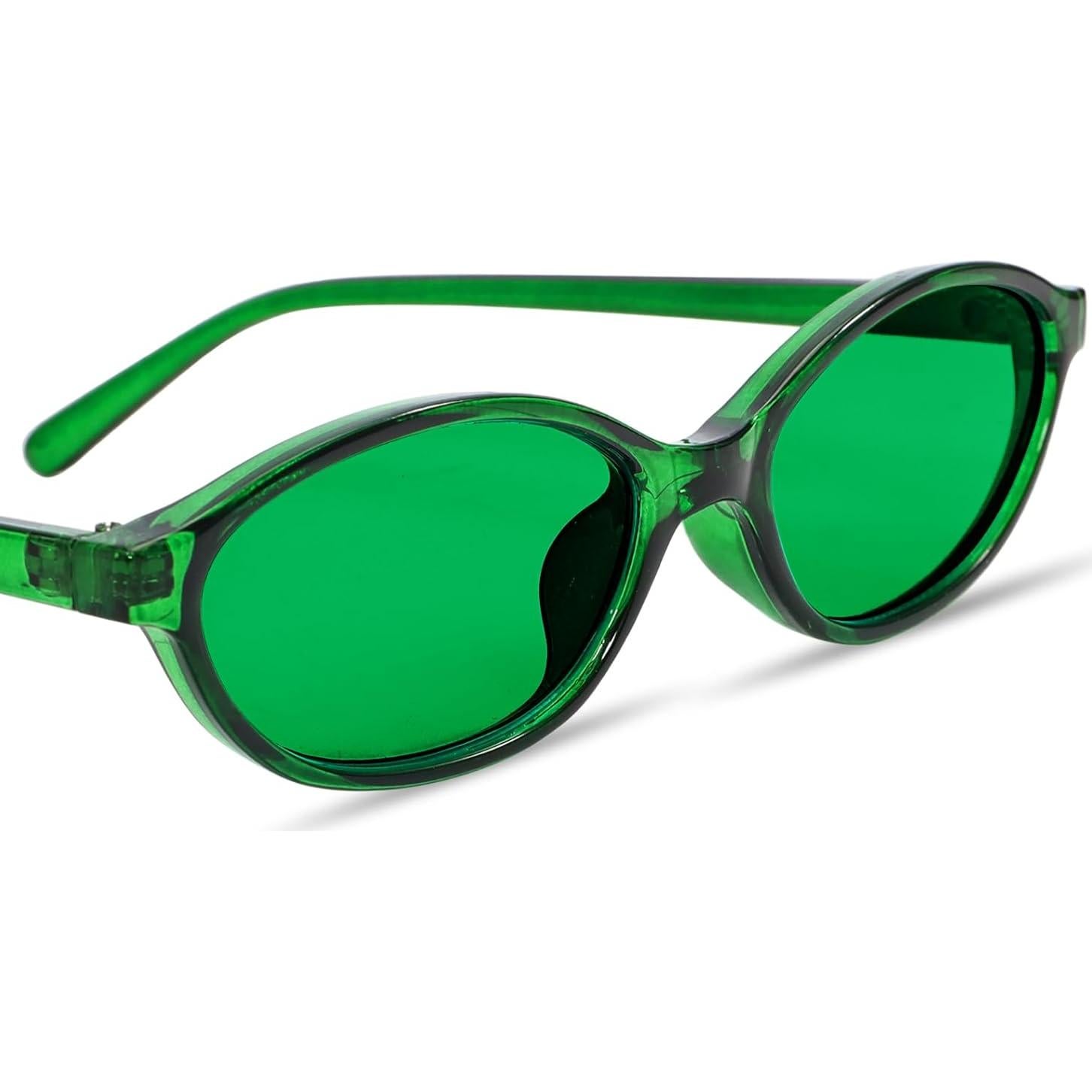 Gafas de sol retro GUVIVI ovaladas UV protección mujeres