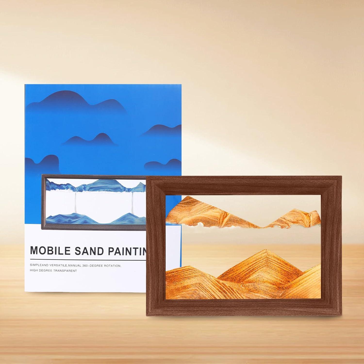 Arte de Arena en Movimiento AzureLeap 15.24cm Amarillo