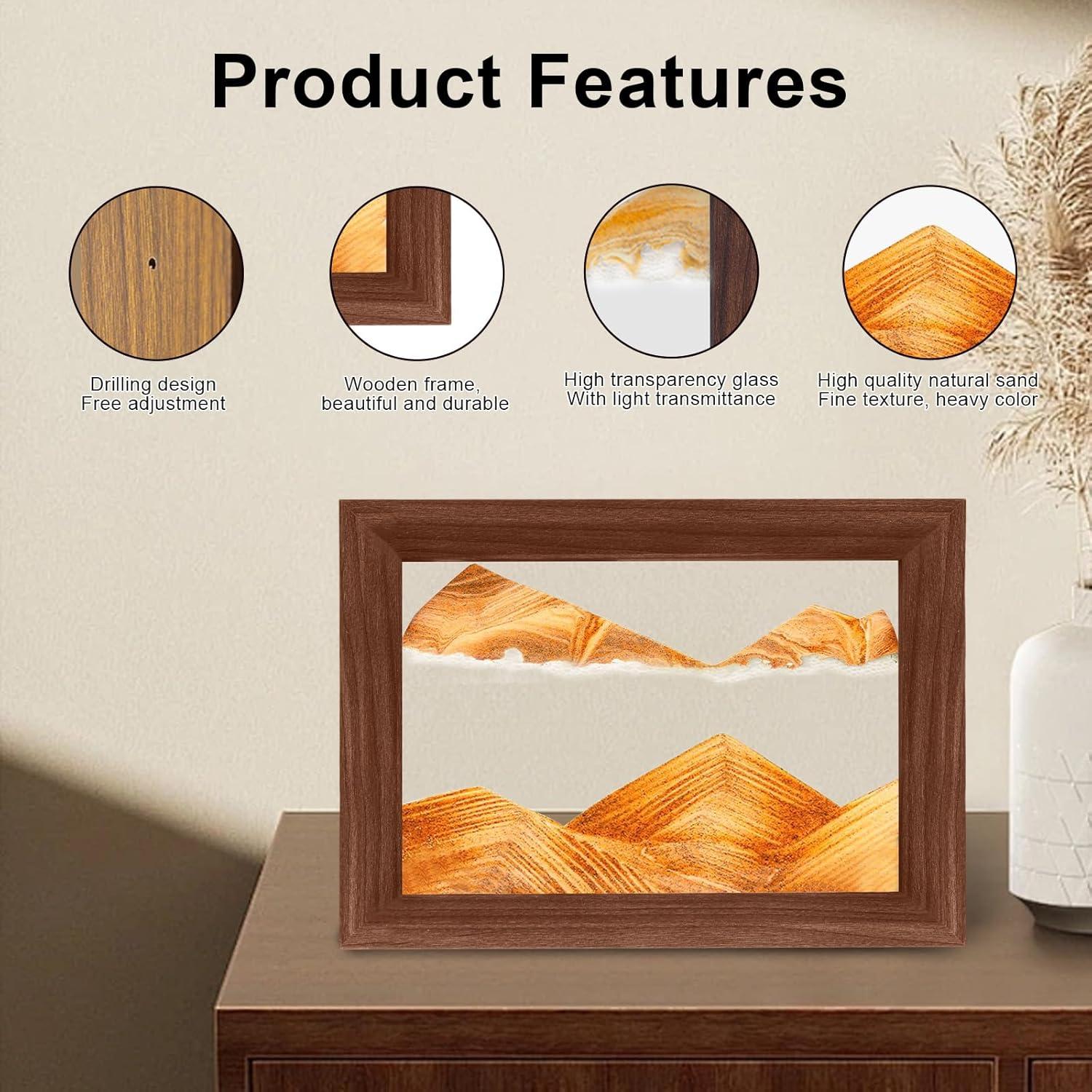 Arte de Arena en Movimiento AzureLeap 15.24cm Amarillo