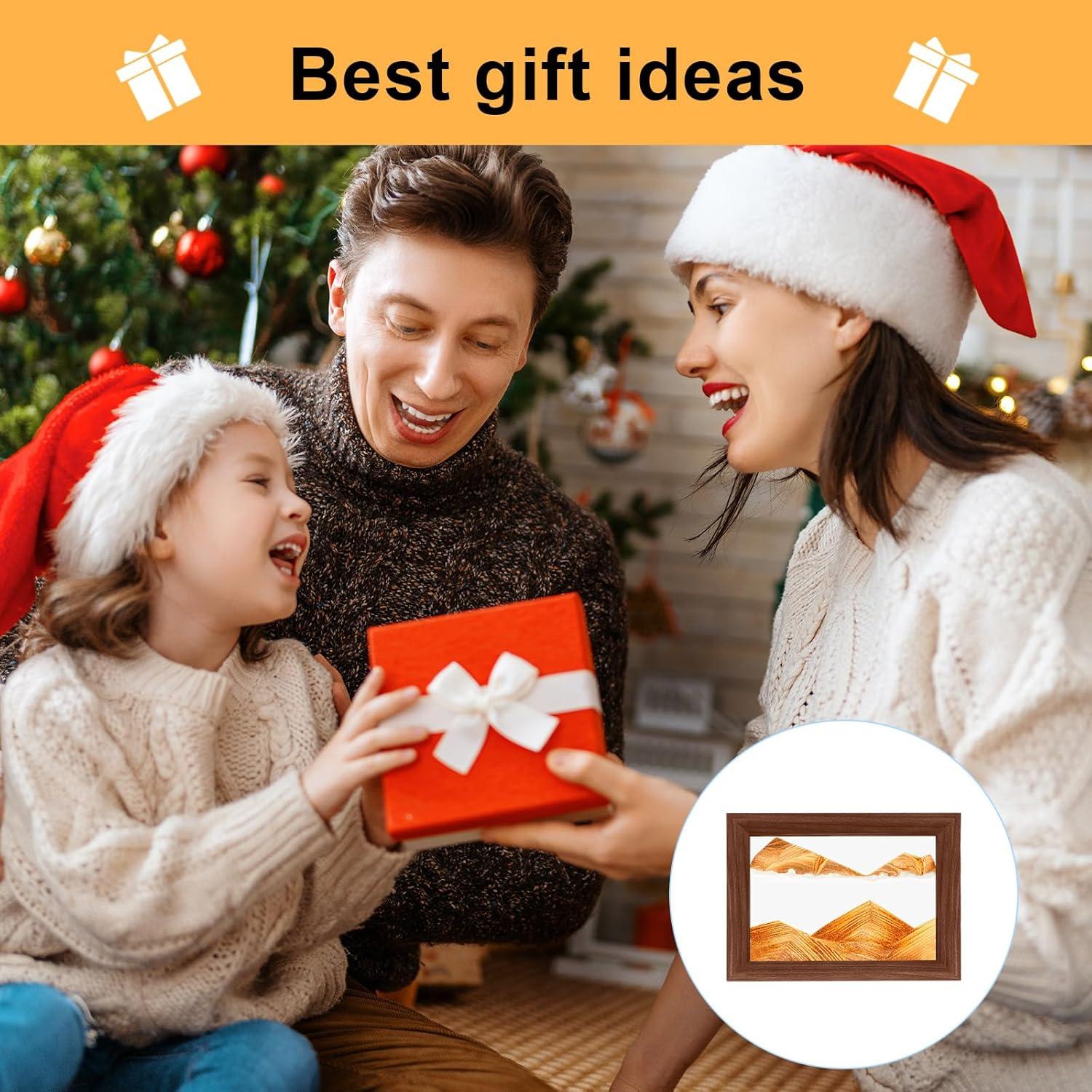 Arte de Arena en Movimiento AzureLeap 15.24cm Amarillo