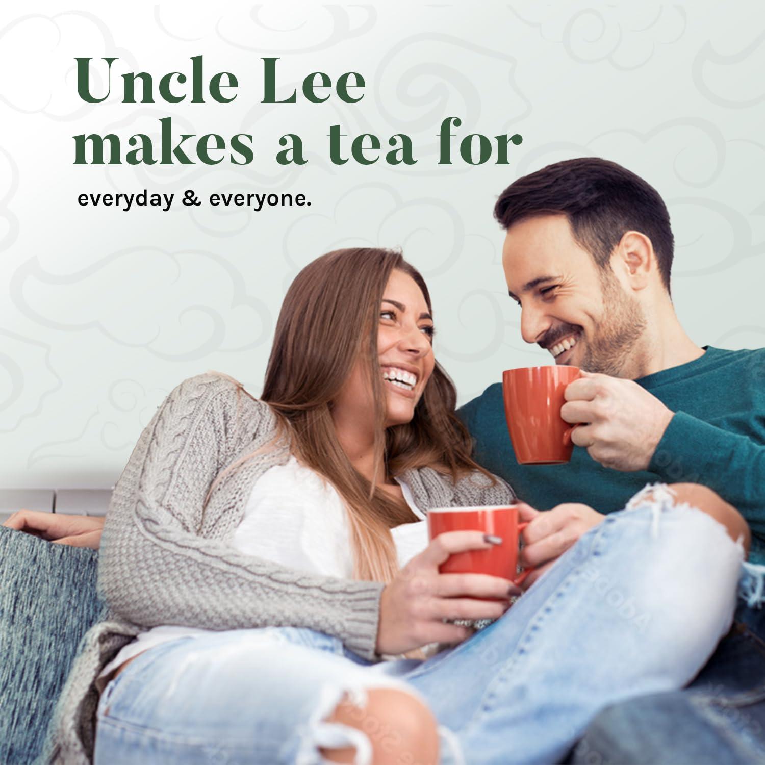 Té Blanco Orgánico Uncle Lee - 200 Bolsitas Premium Antioxidantes