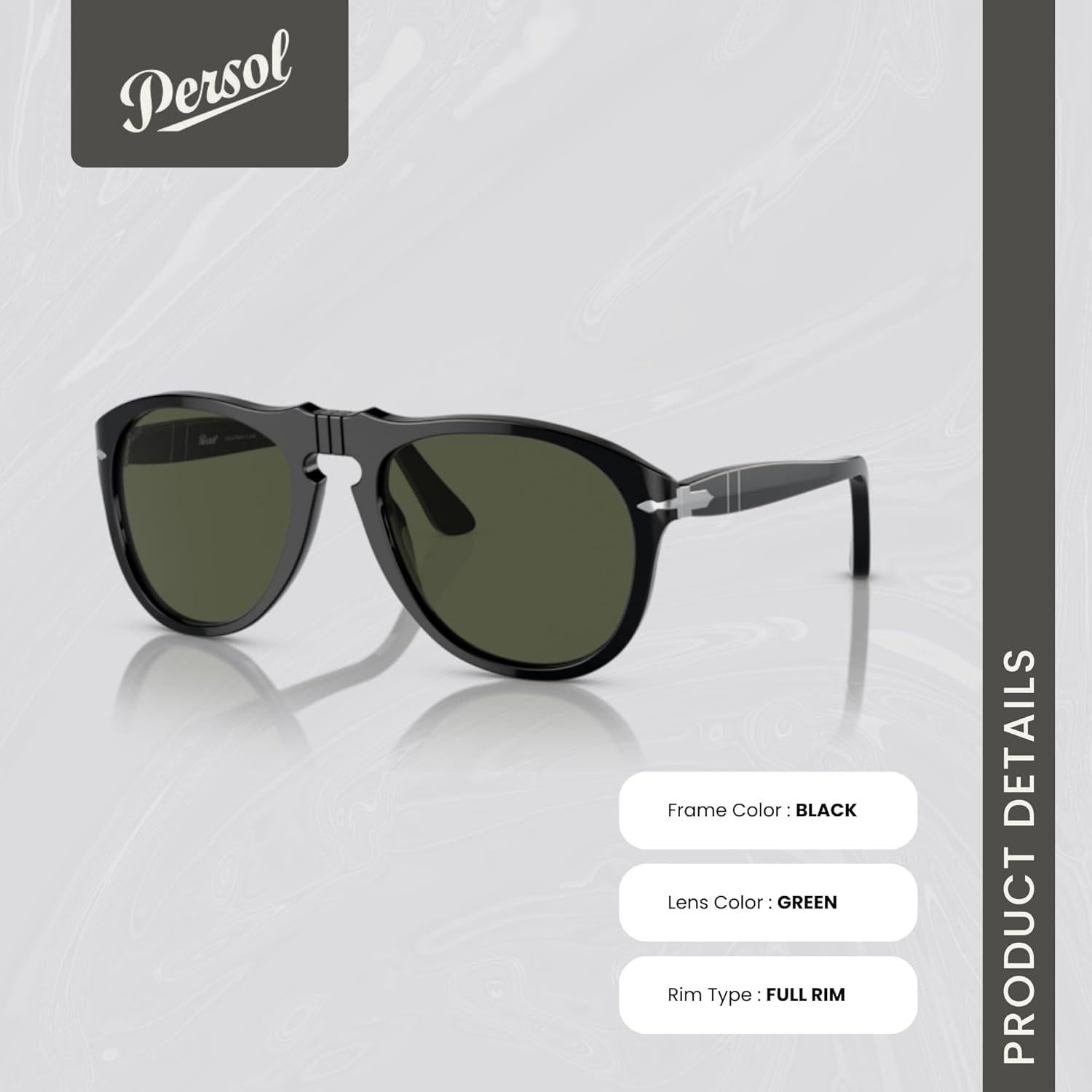Gafas de Sol Persol PO0649 para Hombres + Kit iWear