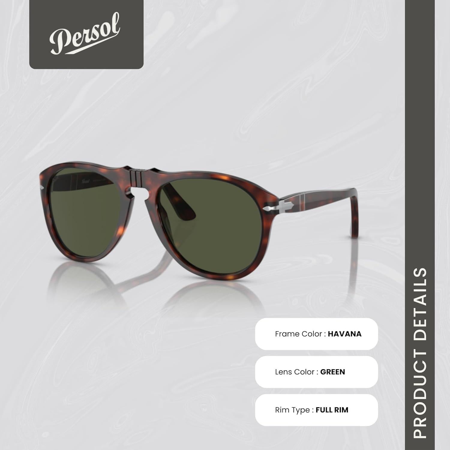 Gafas de Sol Persol PO0649 para Hombres + Kit iWear