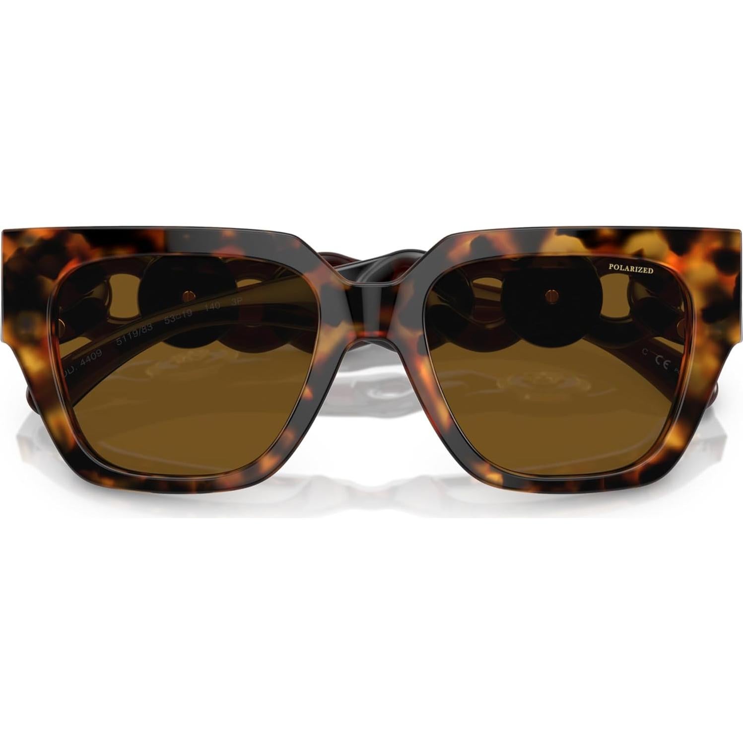 Gafas de sol Versace Mujer Marco Negro Lentes Gris 53mm