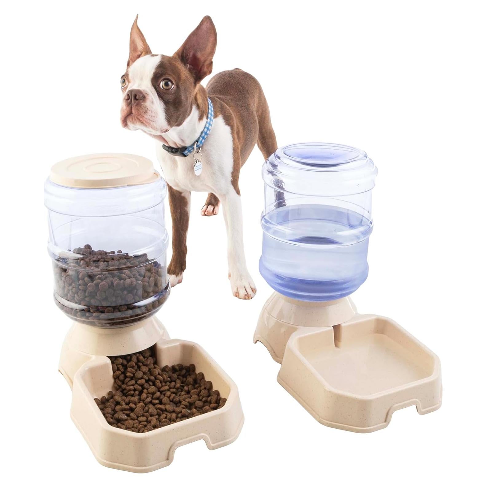 Dispensador Automático de Comida y Agua PETMAKER 3.8L