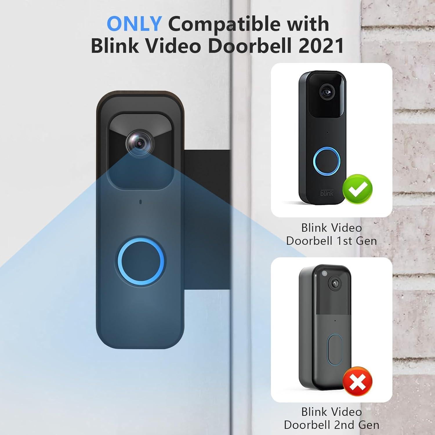 Soporte Antirrobo para Timbre Blink 1ra Generación Tizomi