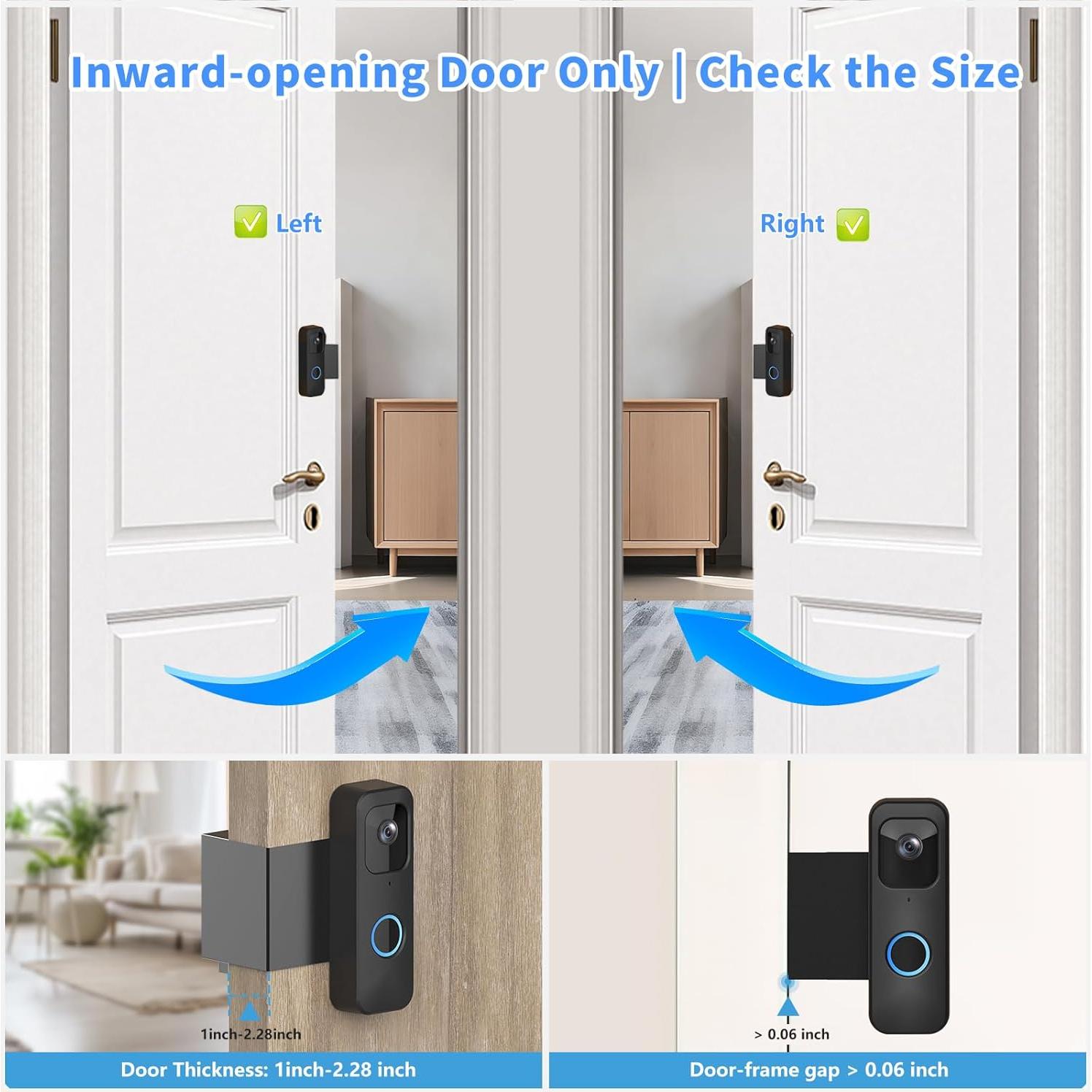 Soporte Antirrobo para Timbre Blink 1ra Generación Tizomi