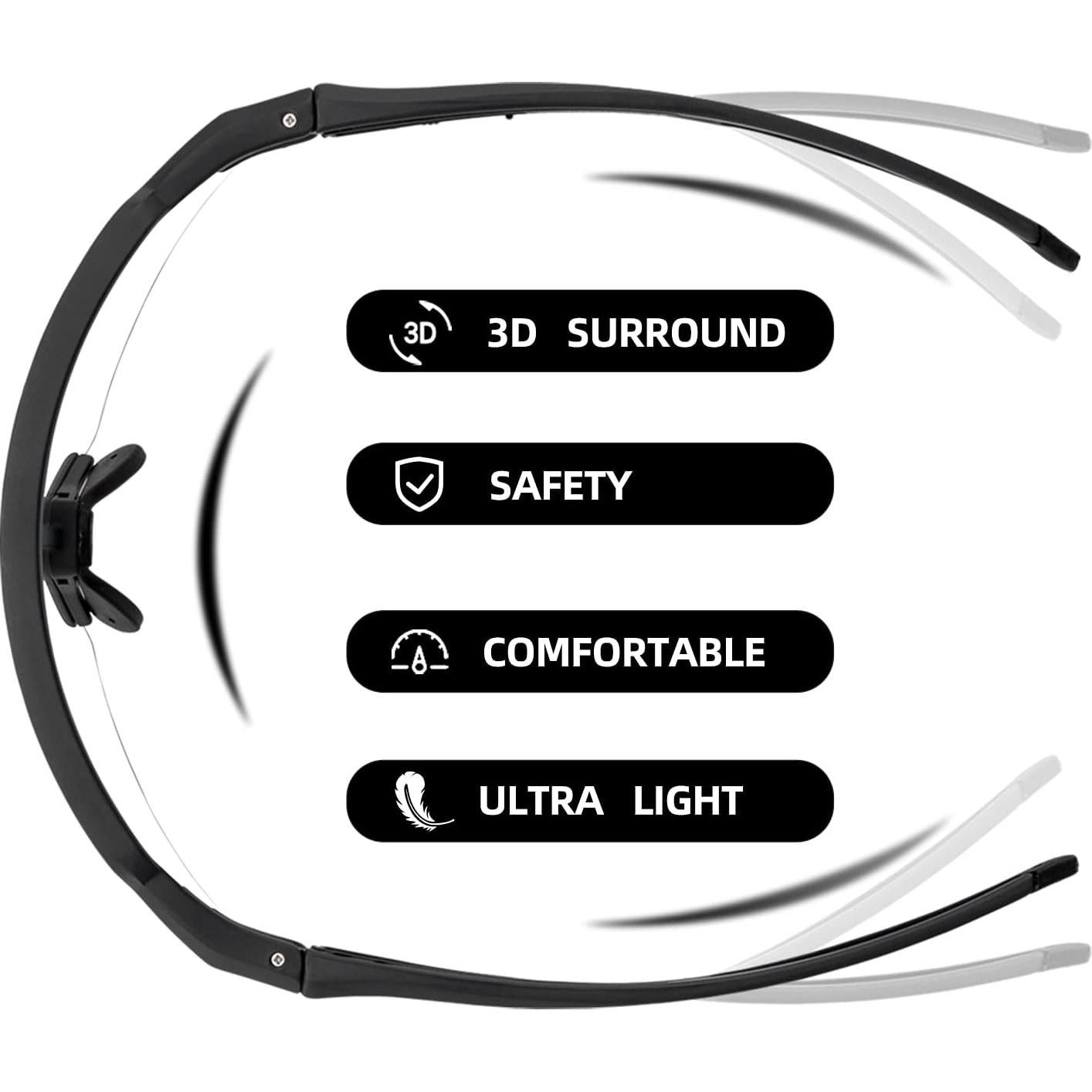 Gafas de sol fotocromáticas ROCKBROS para ciclismo UV400
