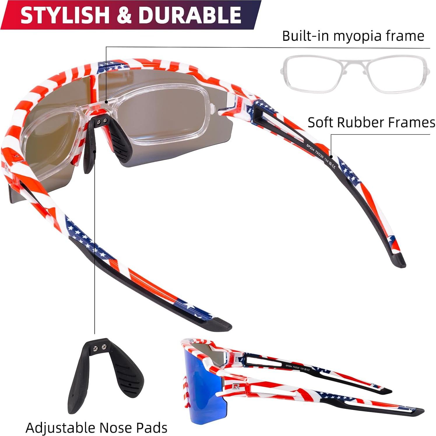 Gafas de sol ROCKBROS fotocromáticas UV400 para ciclismo