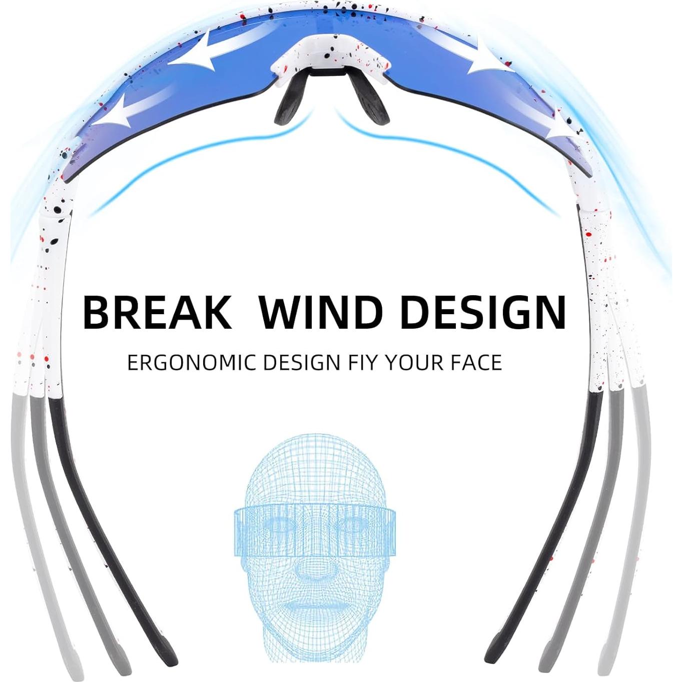 Gafas de sol ROCKBROS fotocromáticas UV400 para deportes