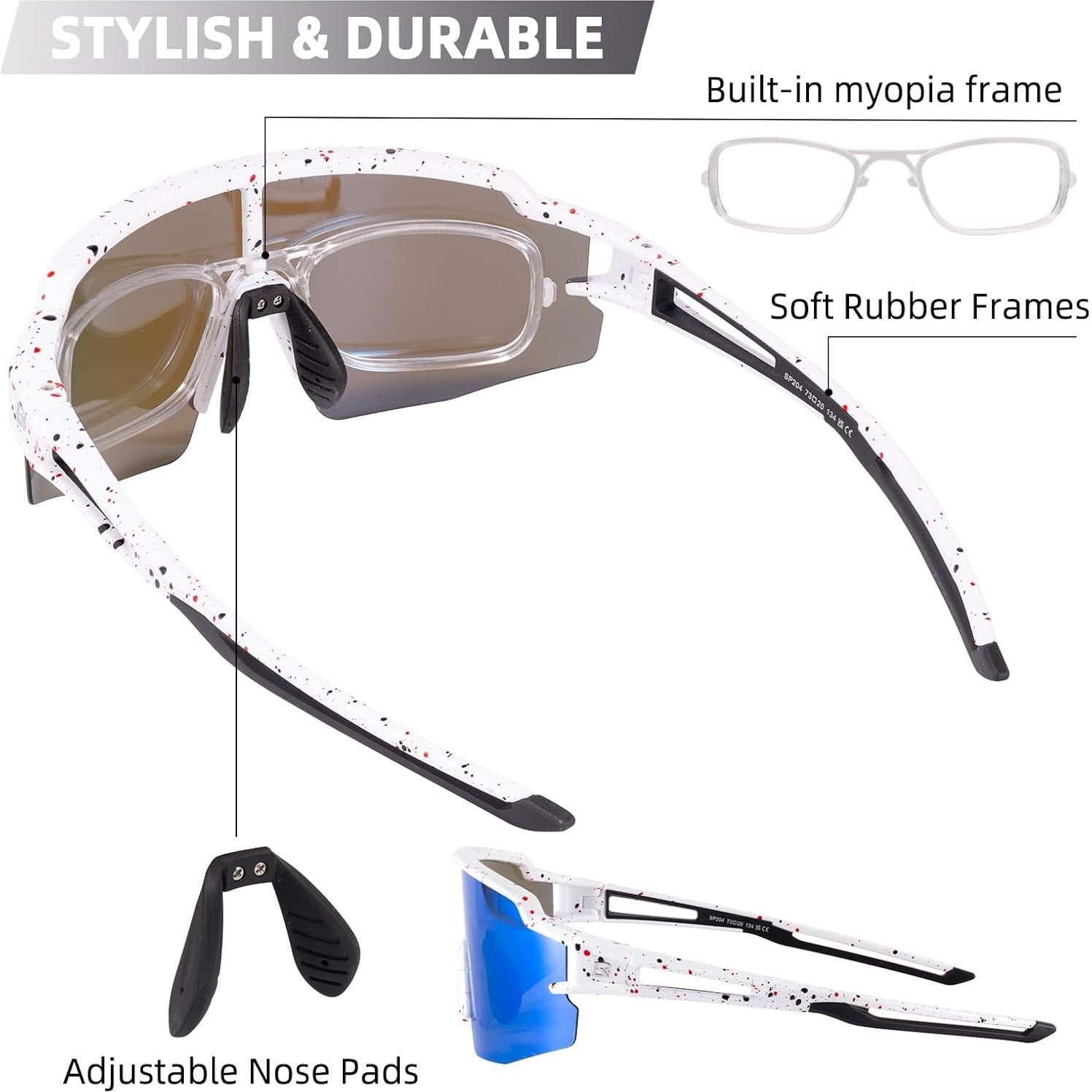 Gafas de sol ROCKBROS fotocromáticas UV400 para deportes