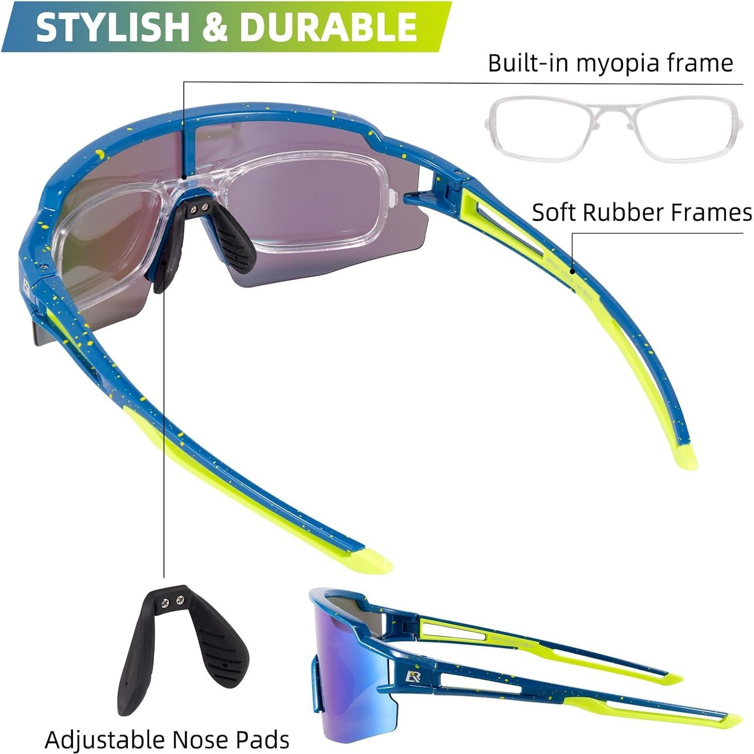 Gafas de sol ROCKBROS fotocromáticas UV400 para deportes