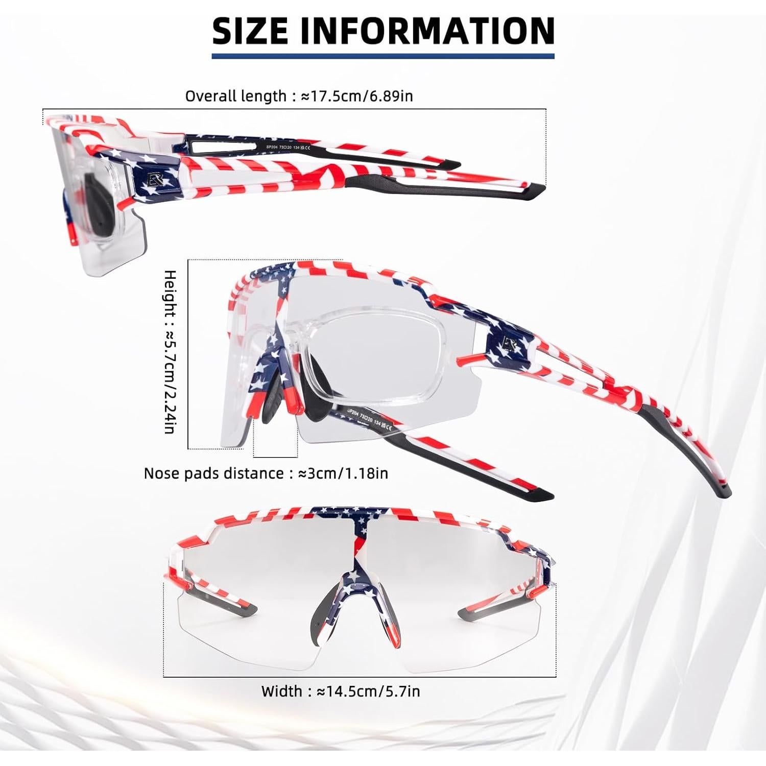 Gafas de sol ROCKBROS fotocromáticas UV400 para ciclismo