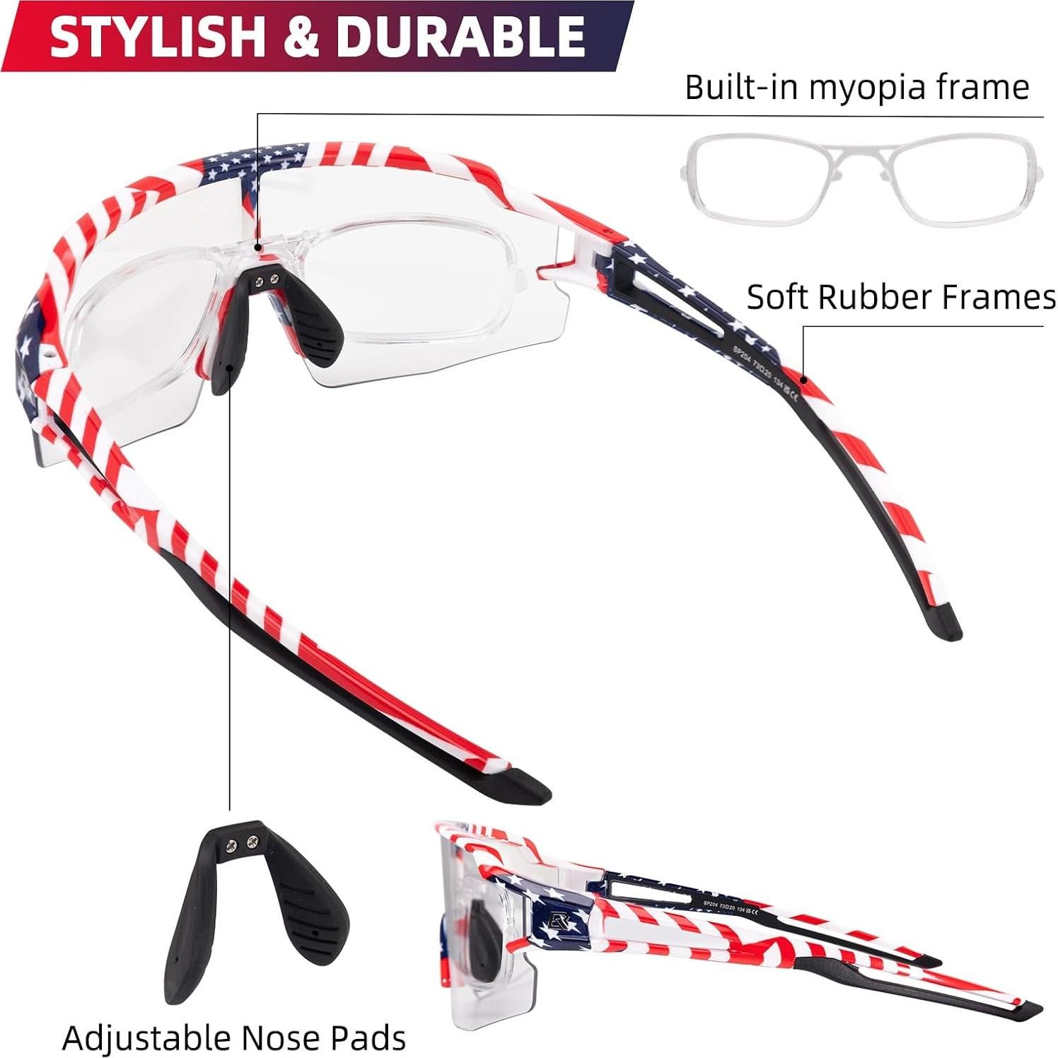 Gafas de sol ROCKBROS fotocromáticas UV400 para ciclismo