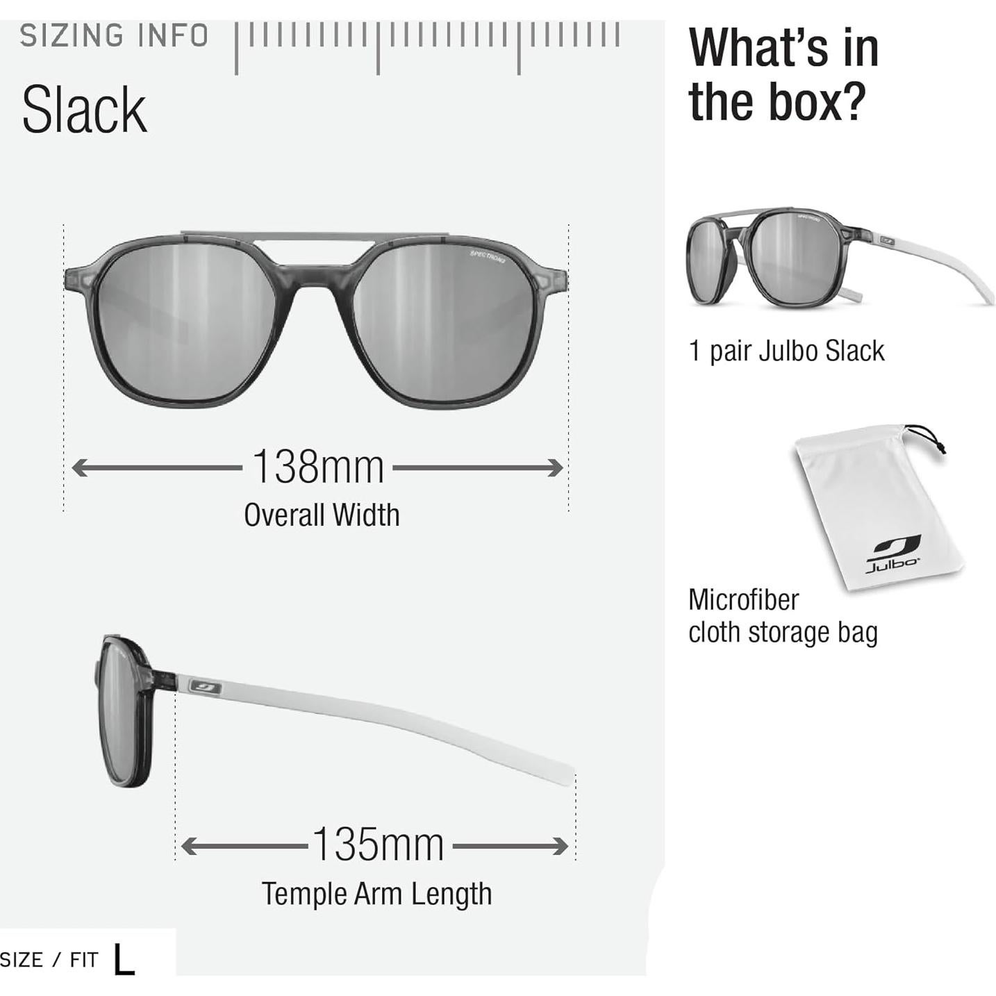 Gafas de sol Julbo Slack polarizadas UV 100% para todos