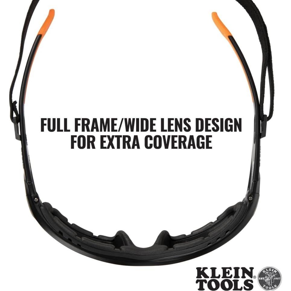 Gafas de Seguridad Klein Tools 60538, Antiempañante, UV