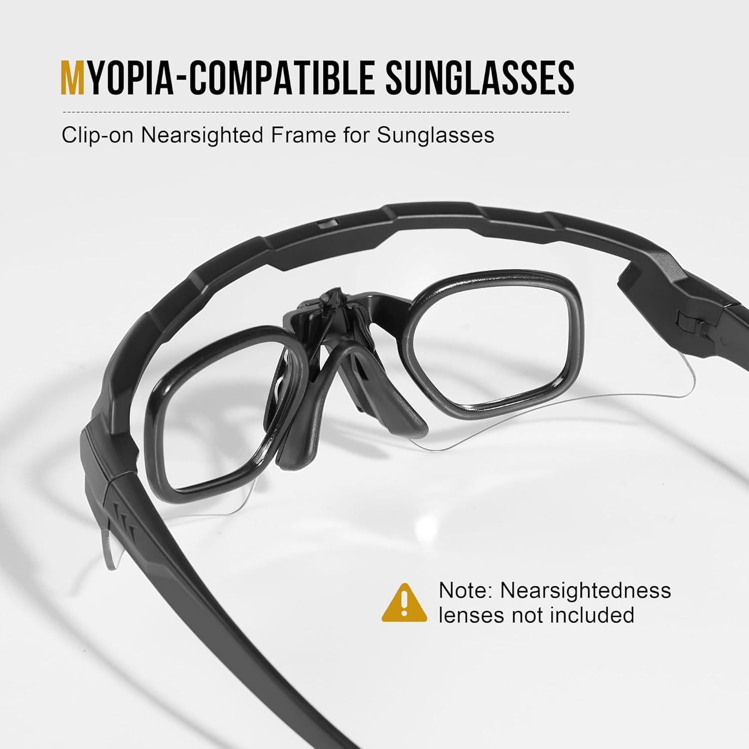 Gafas de Tiro de Seguridad Tácticas Antivaho con 3 Lentes