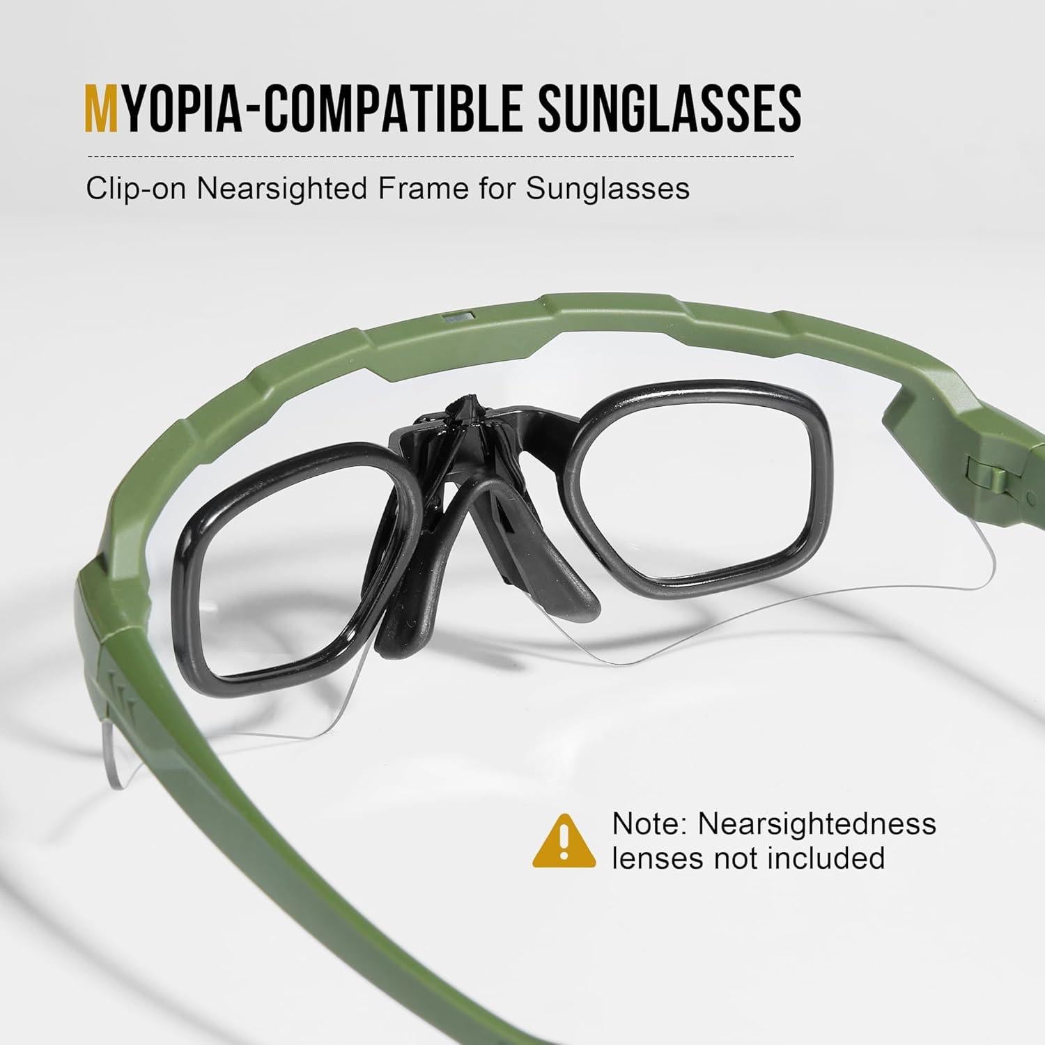 Gafas Tácticas Antivaho - 3 Lentes Intercambiables