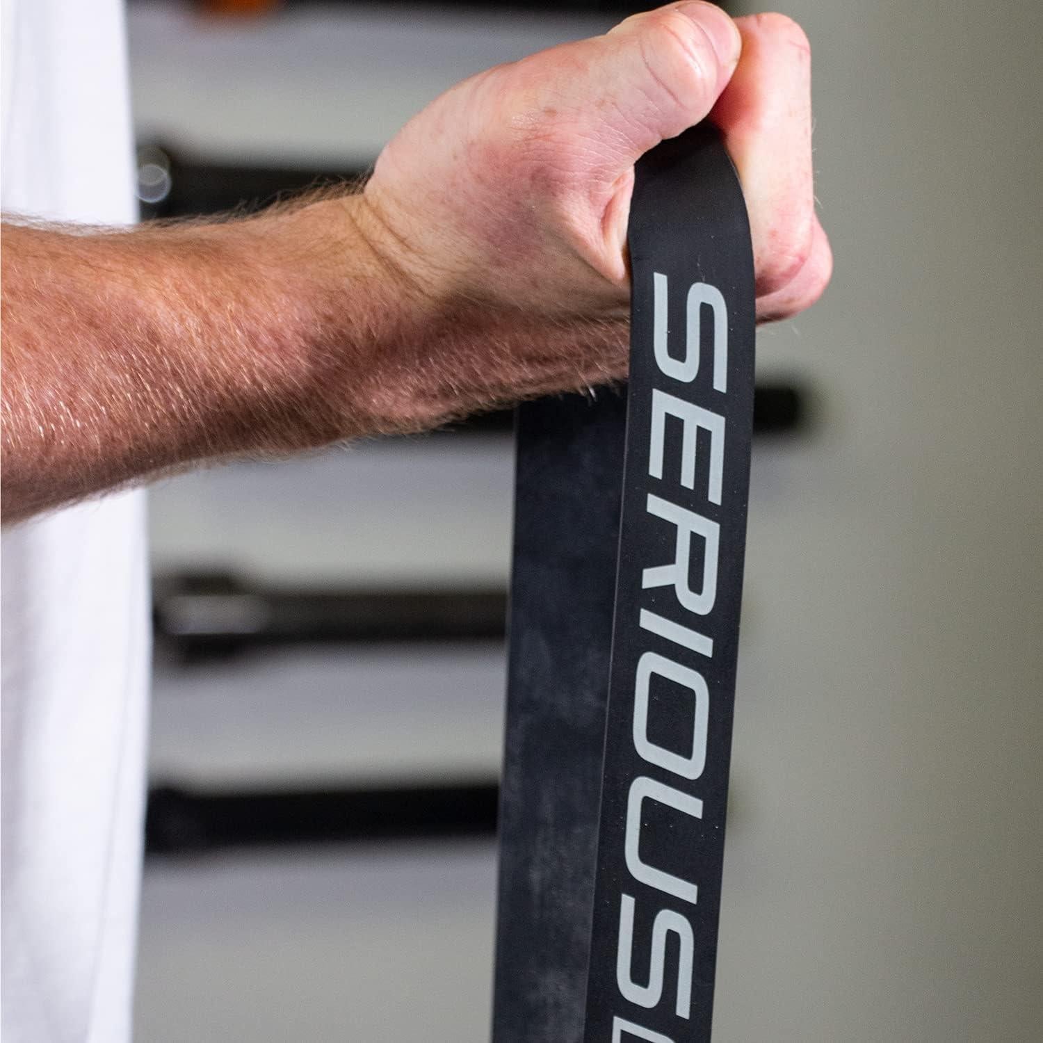 Bandas de Resistencia Serious Steel Fitness Sin Látex 104 cm - Set de 4