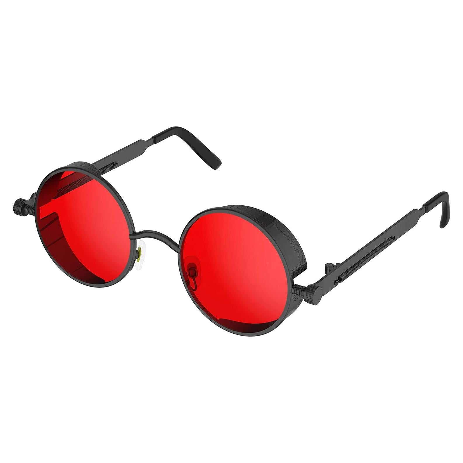 Gafas de sol redondas Steampunk ProudDemon UV400