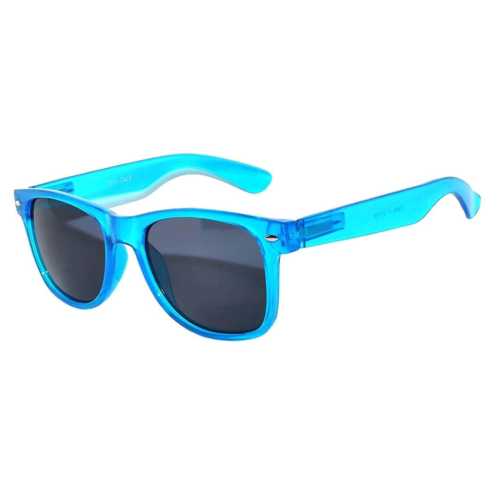Gafas de Sol Retro Unisex OWL Azul Humo 55mm UV
