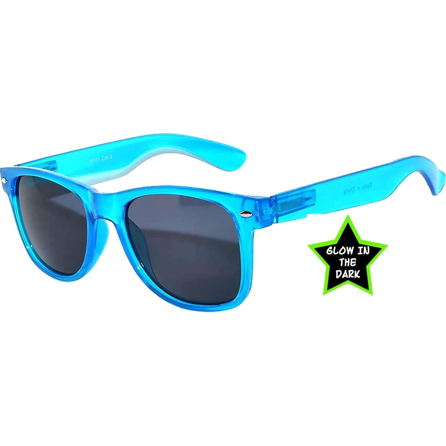 Gafas de Sol Retro Unisex OWL Azul Humo 55mm UV