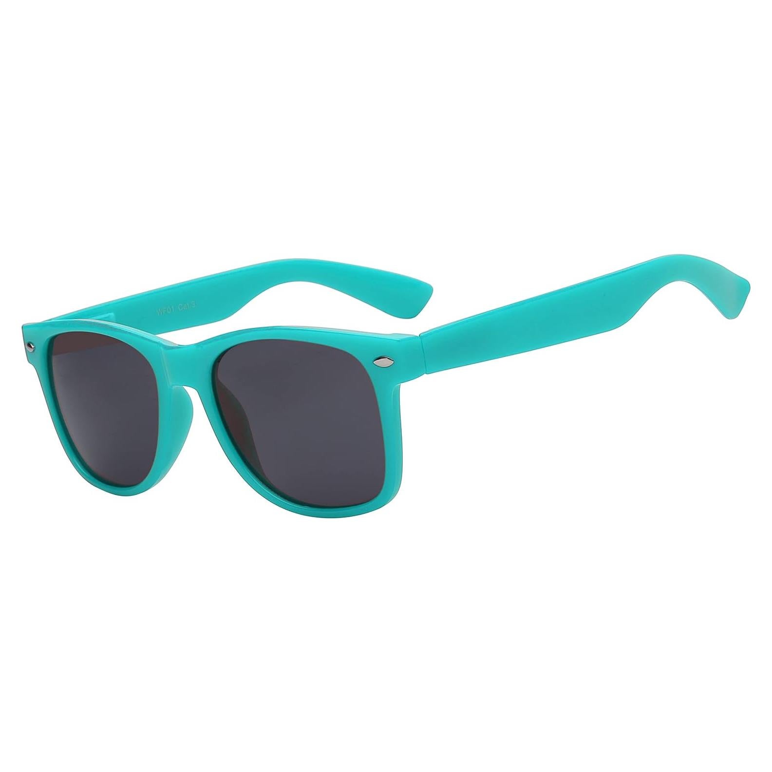 Gafas de Sol Retro Unisex OWL Turquesa 55mm UV