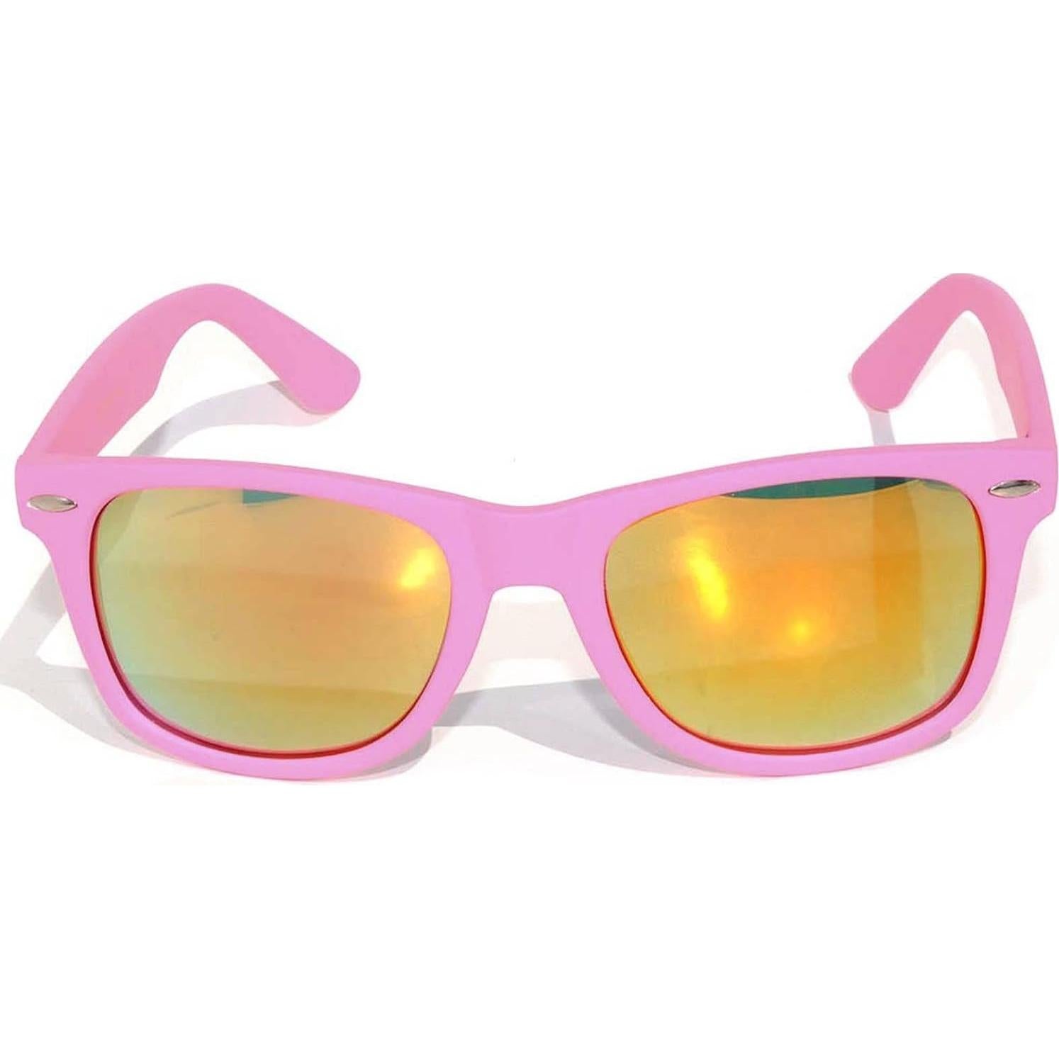 Gafas de Sol Retro Unisex OWL Color Rosa Espejo