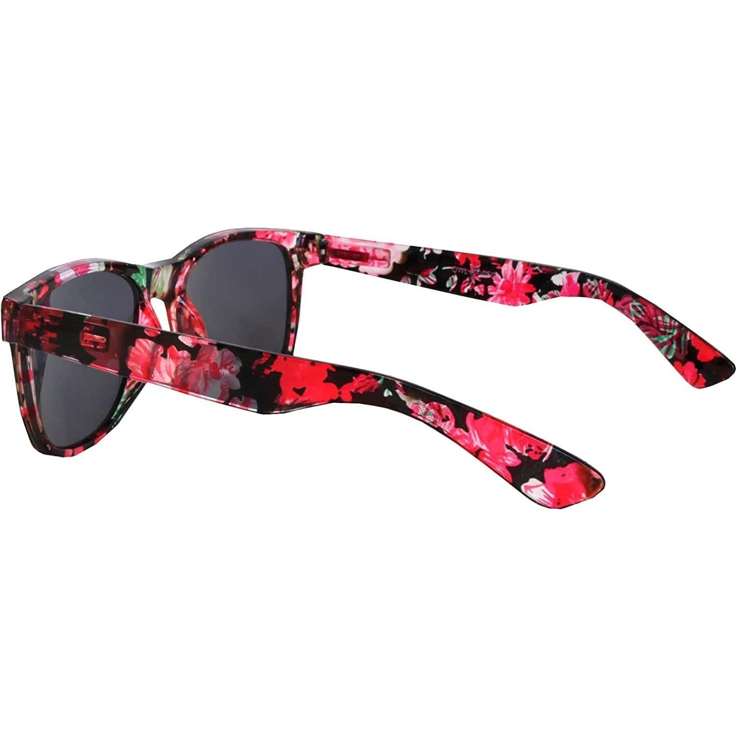 Gafas de Sol Retro Unisex OWL Marco Plástico 55mm