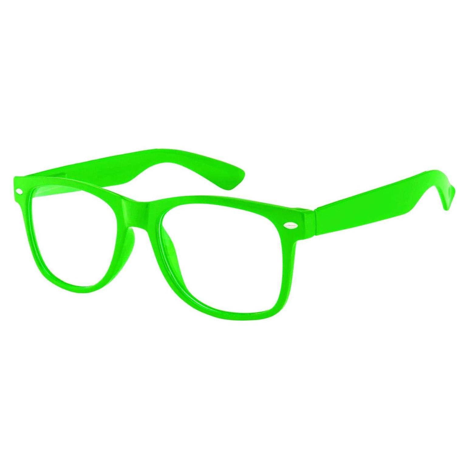 Gafas de Sol Retro OWL Unisex Verde Claro 55mm Lentes UV