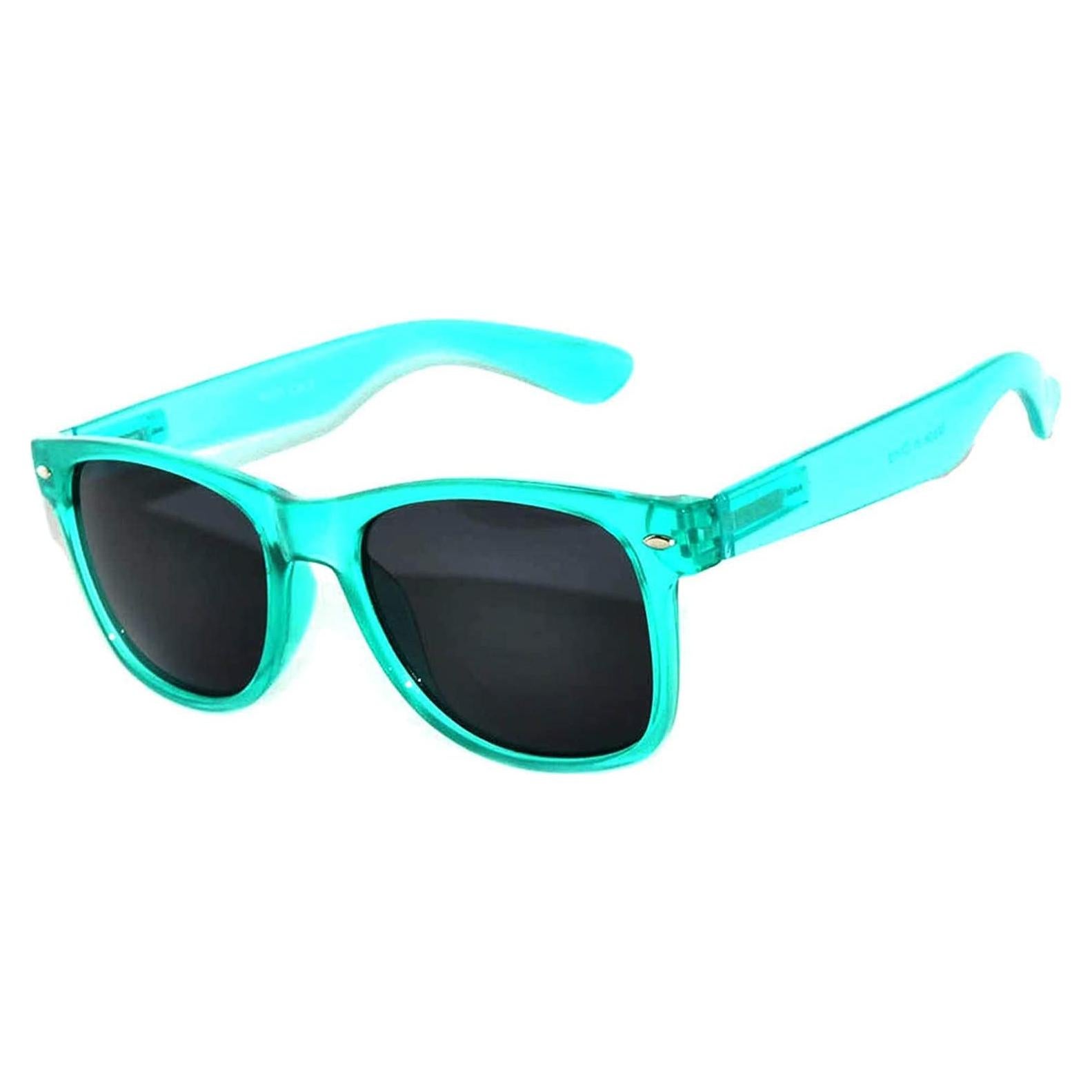 Gafas de Sol Retro Unisex OWL Turquesa 55mm UV
