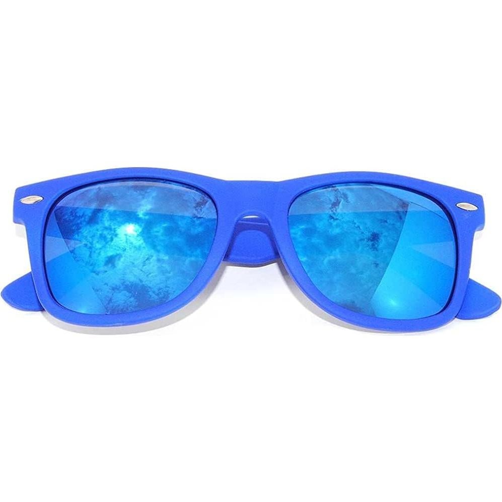 Gafas de Sol Retro Unisex OWL Espejo Azul UV400