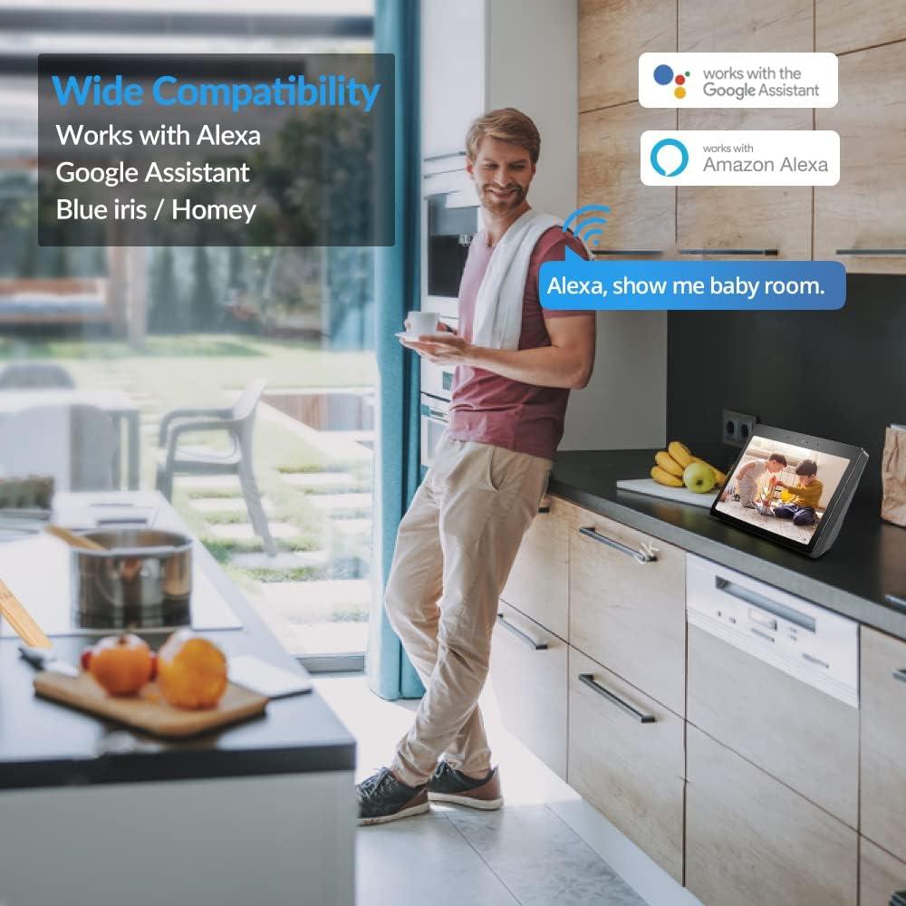 Cámara Foscam R5 5MP WiFi 360° con Audio y Visión Nocturna