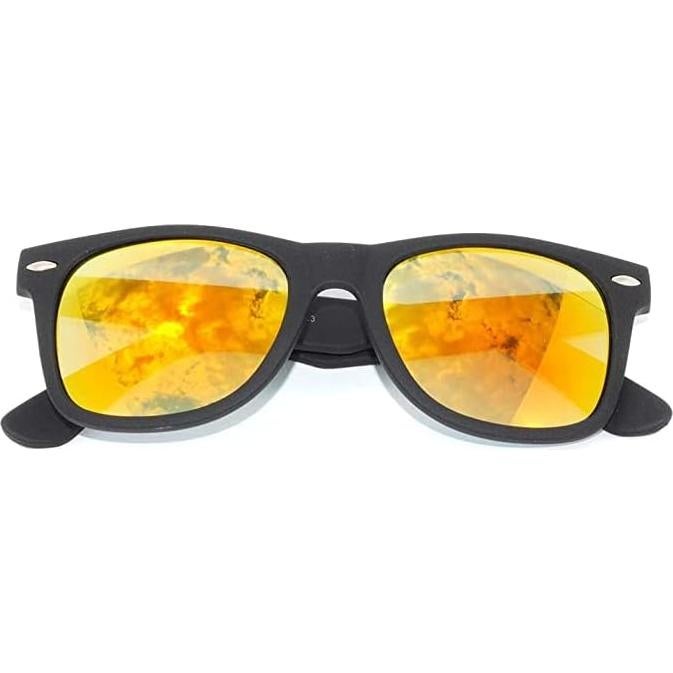 Gafas de sol retro unisex OWL marco plástico 55mm