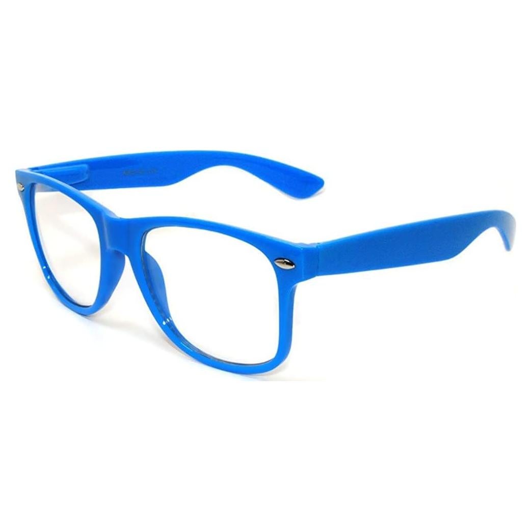 Gafas de Sol Retro Unisex OWL Azul Claro 55mm UV
