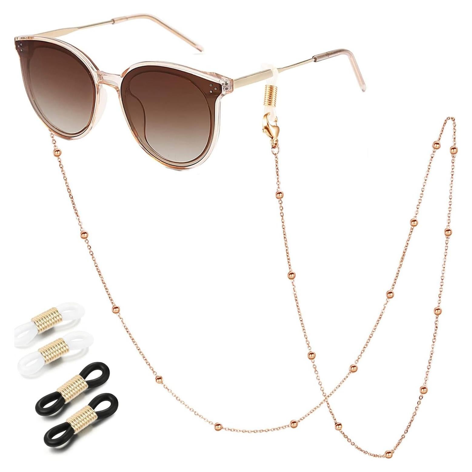 Cadena de Gafas SAM & LORI - Oro Rosado - 73.66 cm