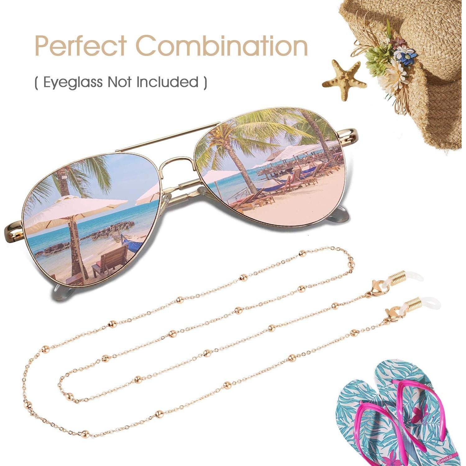 Cadena de Gafas SAM & LORI - Oro Rosado - 73.66 cm