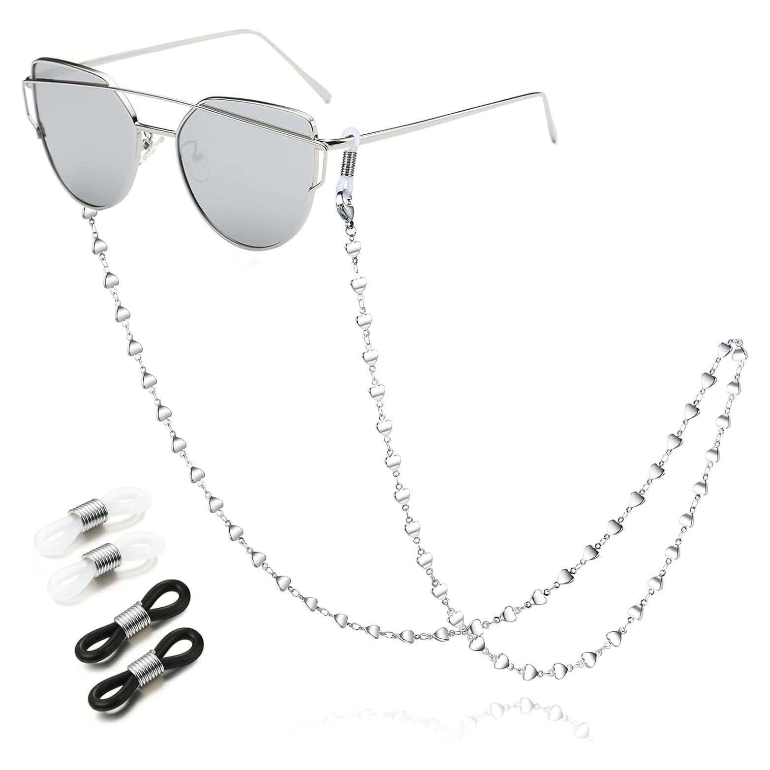 Cadena de Gafas SAM & LORI para Mujer - Plata/Oro/Rosado